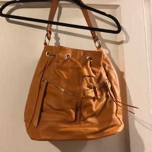 B. Makowsky leather shoulder bag